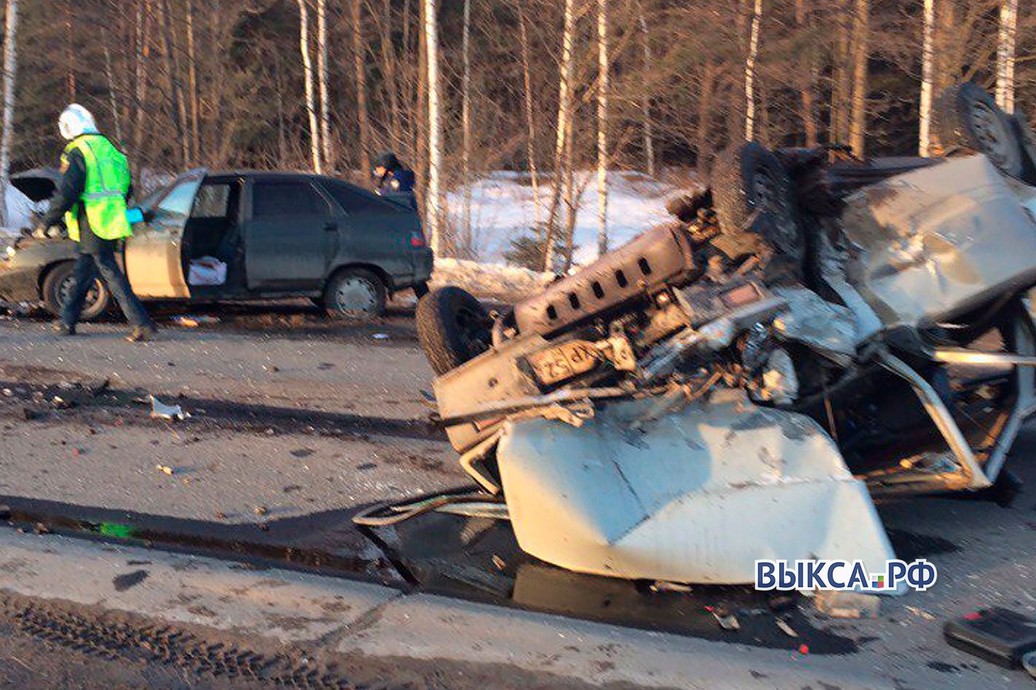 Жуткое ДТП под Вилей